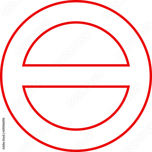 Free Download Icon symbol ban. Sign forbidden. Circle sign stop entry and slash line - GFXLoad