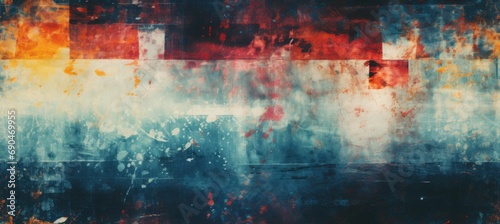 Abstract grunge overlay texture background. Generative AI technology.