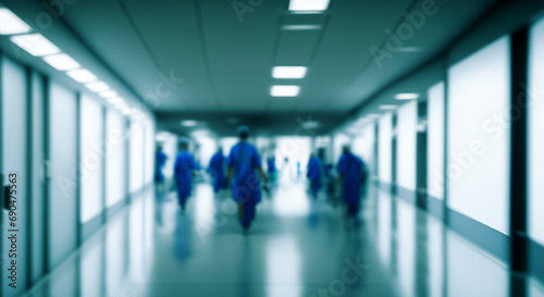 Wallpaper Mural corridor in the hospital Torontodigital.ca