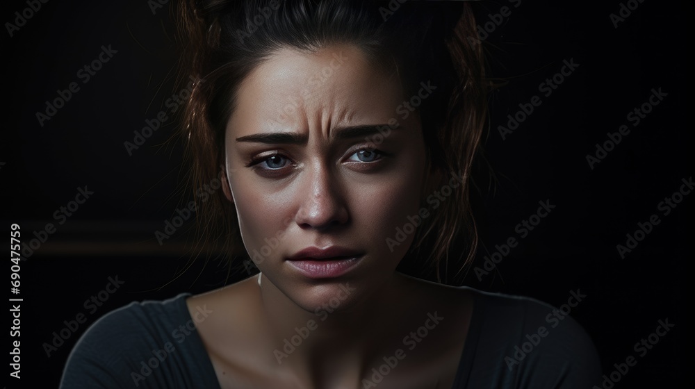 Women Sad Expression Photography