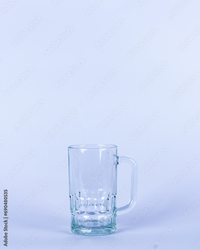Empty glass isolated background for your project Empty glass isolated background for your project