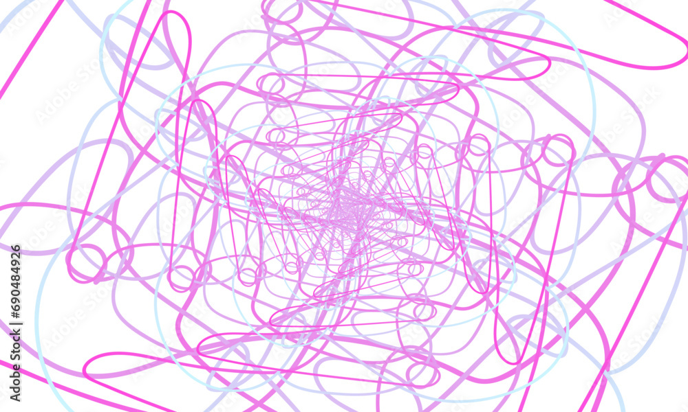 Vector abstract scribble background design