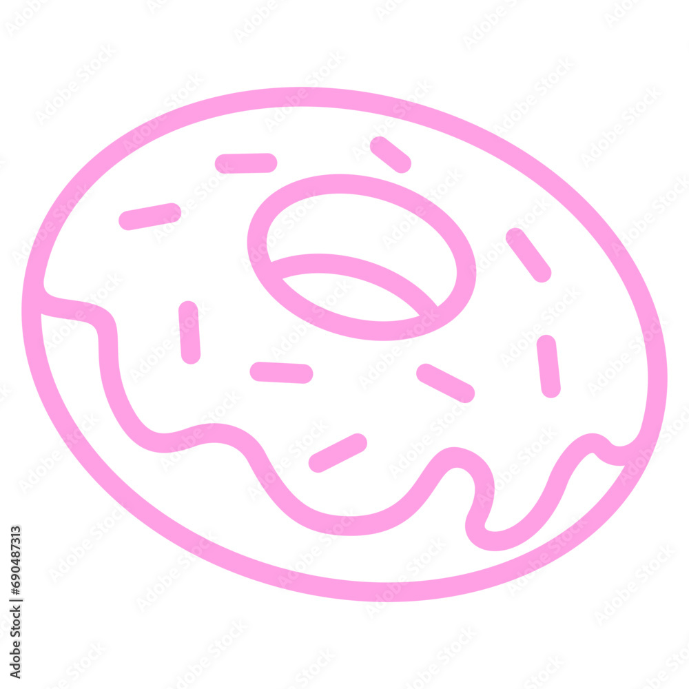 Donut Icon Element For Design Donut Icon Element For Design