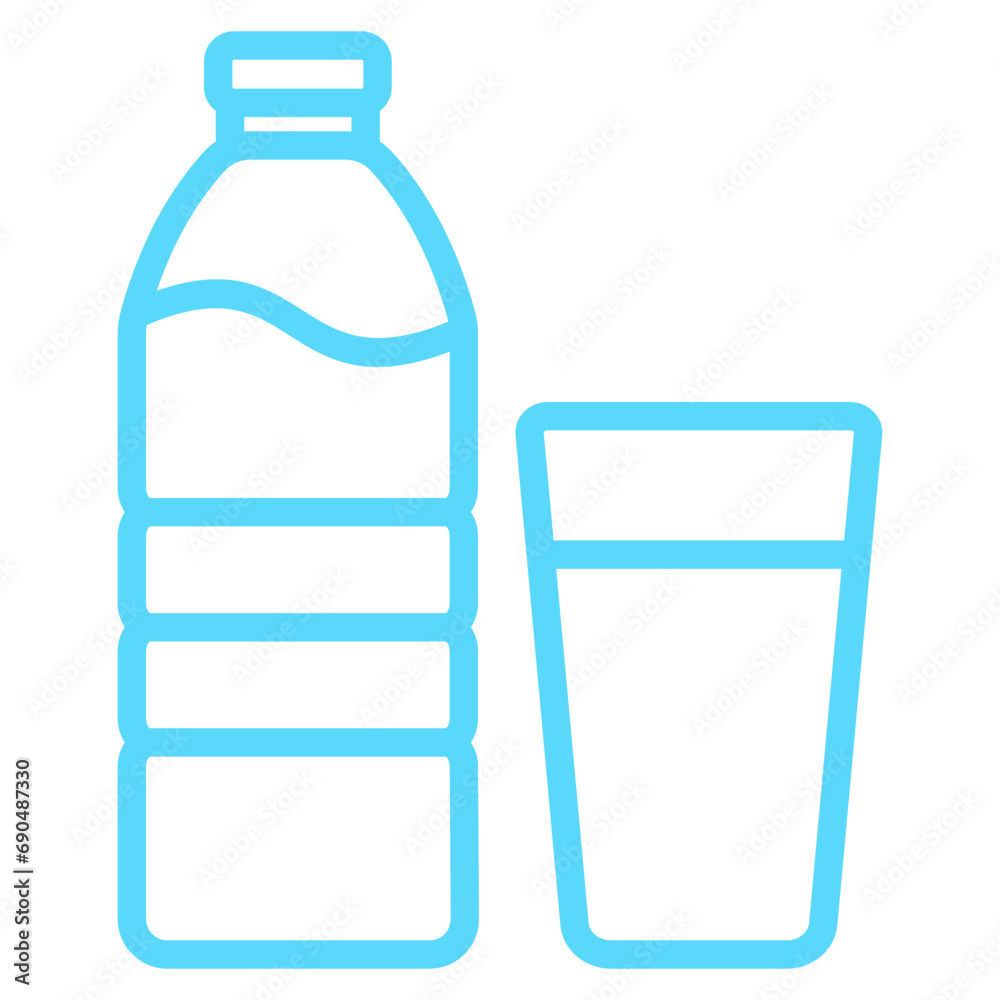 Water Bottle Icon Element For Design Water Bottle Icon Element For Design