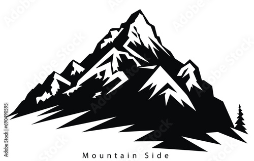 Mountain silhouette mountains silhouette vector