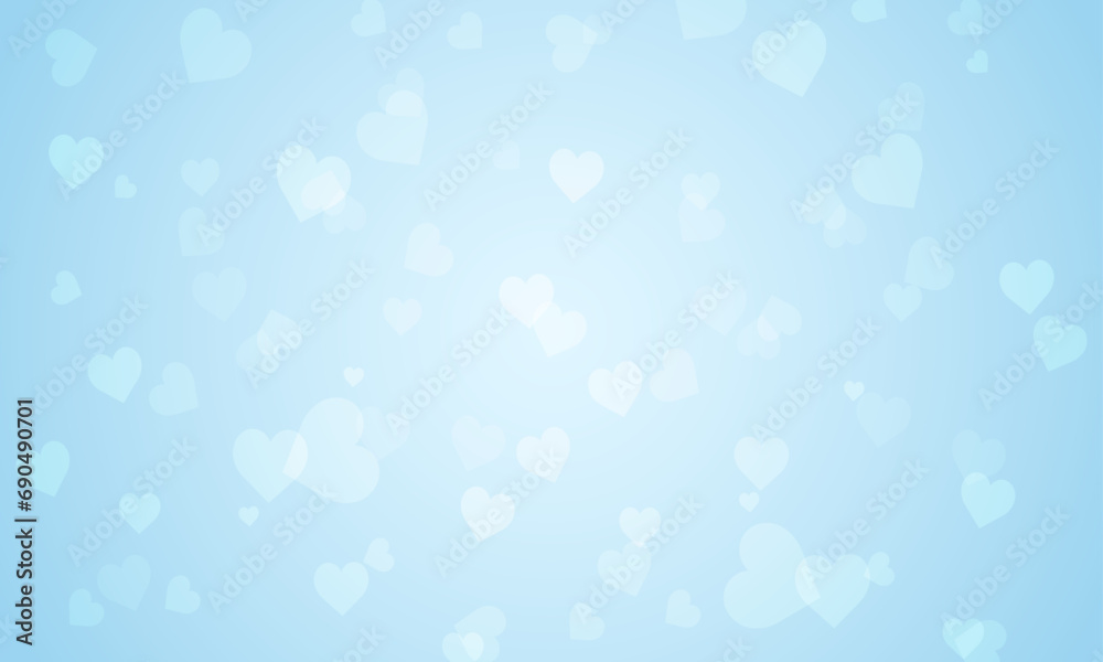 Vector abstract bokeh background with heart for valentine's day Vector abstract bokeh background with heart for valentine's day