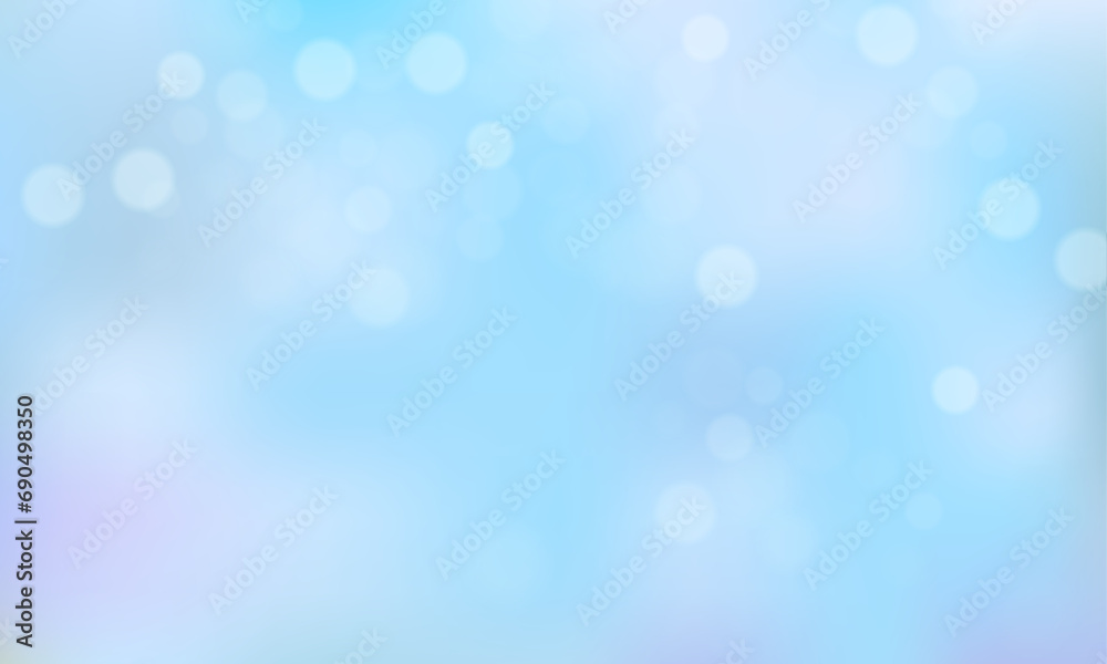 Vector realistic bokeh background design