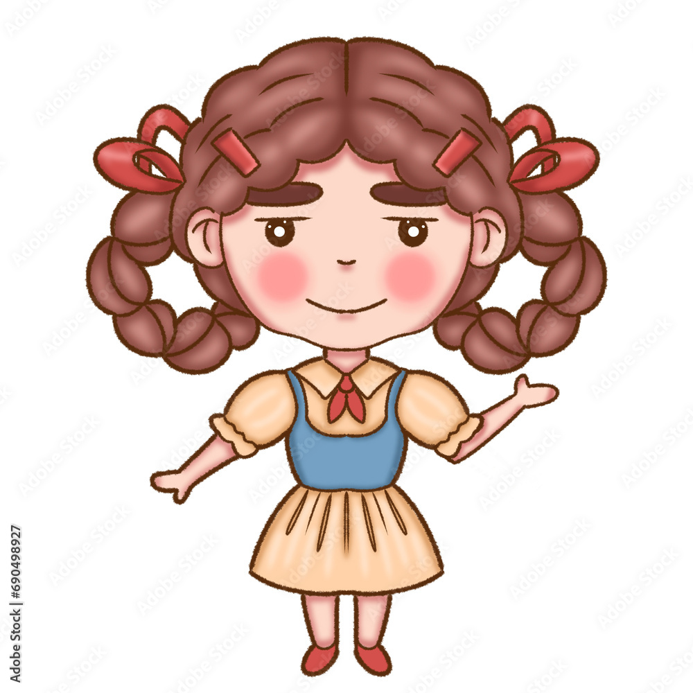 cute style decorative character stickers cute style decorative character stickers