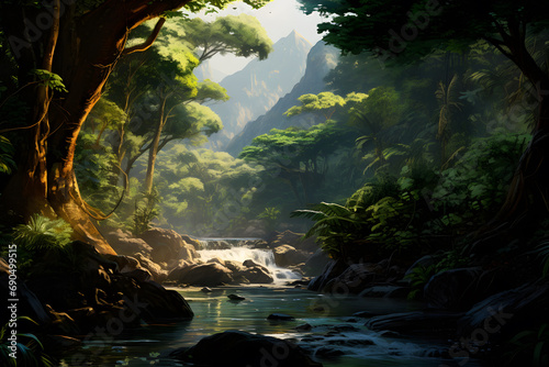 Stunning Waterfall Hidden in the Jungle