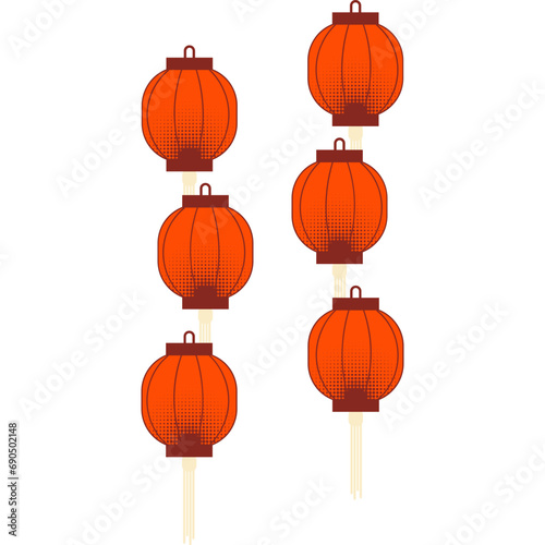 Chinese New Year Lantern Decoration © Nursayanti-images