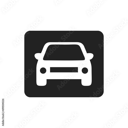 Transport icons - car icon