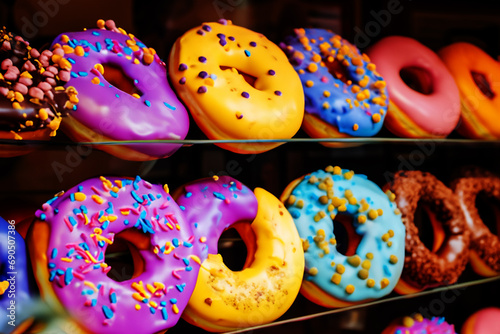 カラフルなドーナッツ Colorful Donuts