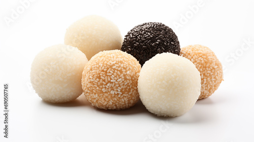 Delicious glutinous rice balls dessert
 photo