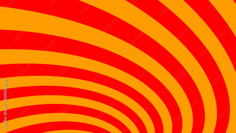 Retro 60s and 70s groovy carnival background. Sun and rainbow swirl pattern, vintage poster vibes. Funky ray elements, circle motifs, reminiscent of circus themes. vector illustration Retro 60s and 70s groovy carnival background. Sun and rainbow swirl pattern, vintage poster vibes. Funky ray elements, circle motifs, reminiscent of circus themes. vector illustration