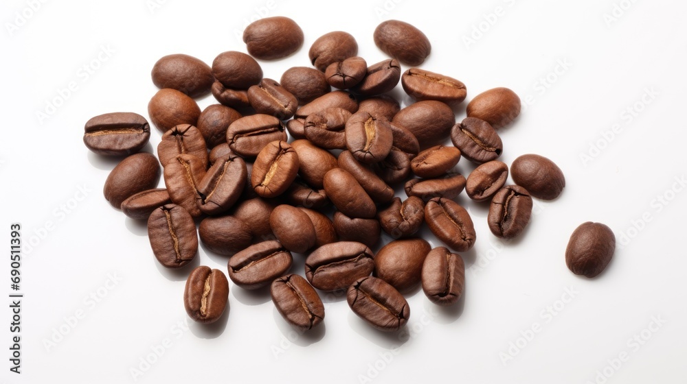 a pile of coffee beans sitting next to each other on top of a white surface with lots of coffee beans on top of it. a pile of coffee beans sitting next to each other on top of a white surface with lots of coffee beans on top of it.