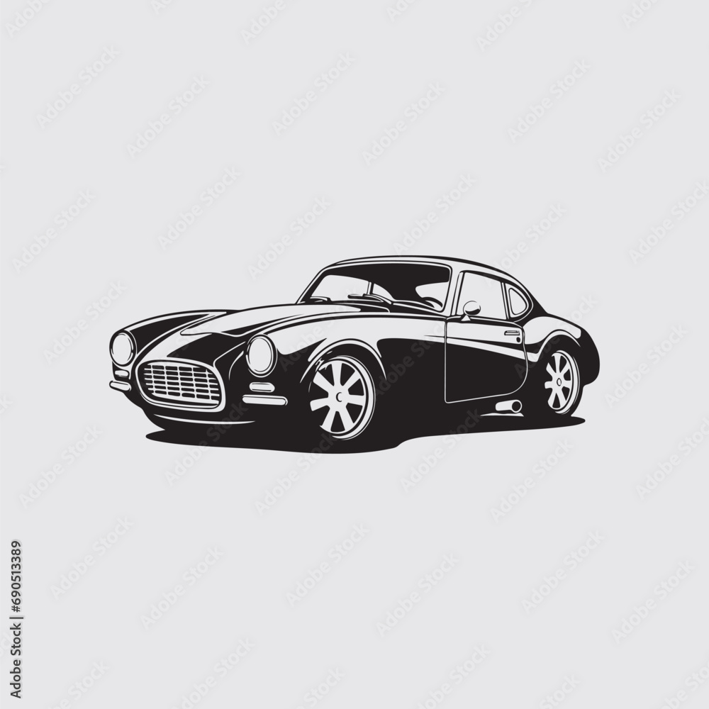 Car Vector Images, Car isolated on white