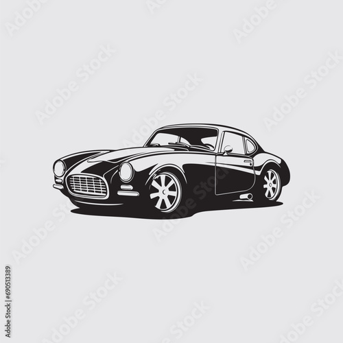 Car Vector Images  Car isolated on white
