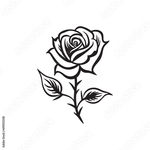 Rose flower Vector Images