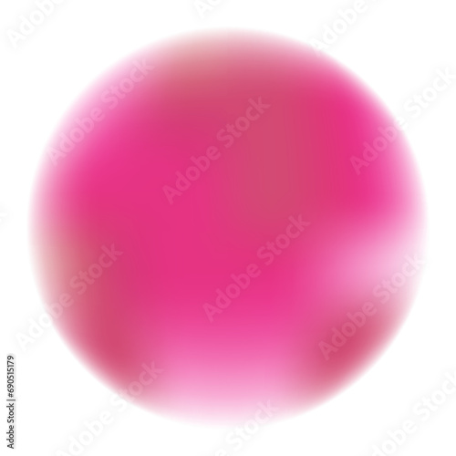 Vector gradient colorful sphere in trendy style set moden fluid shape for banner template photo
