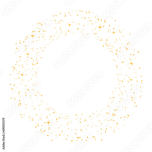 Vector yellow glitter wave abstract background design