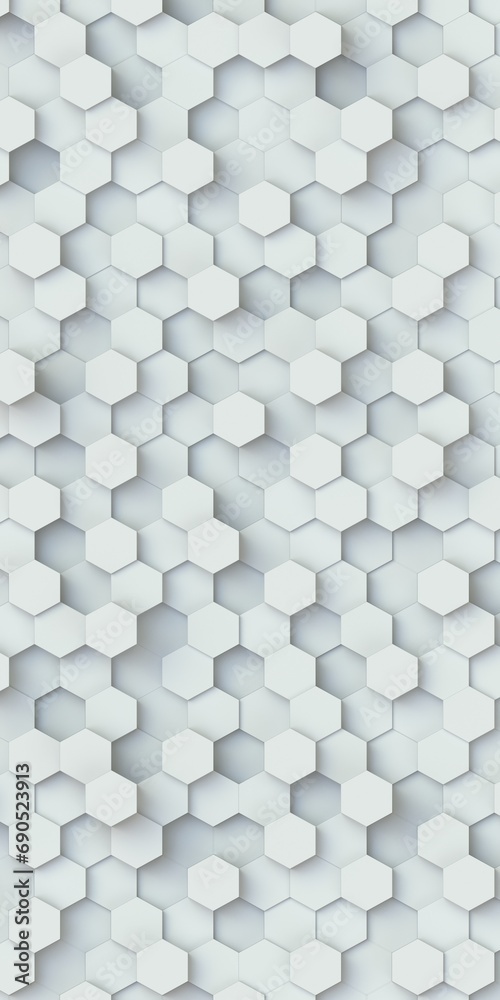 Volumetric hexagons at different levels. Background and backdrop for smartphone Volumetric hexagons at different levels. Background and backdrop for smartphone