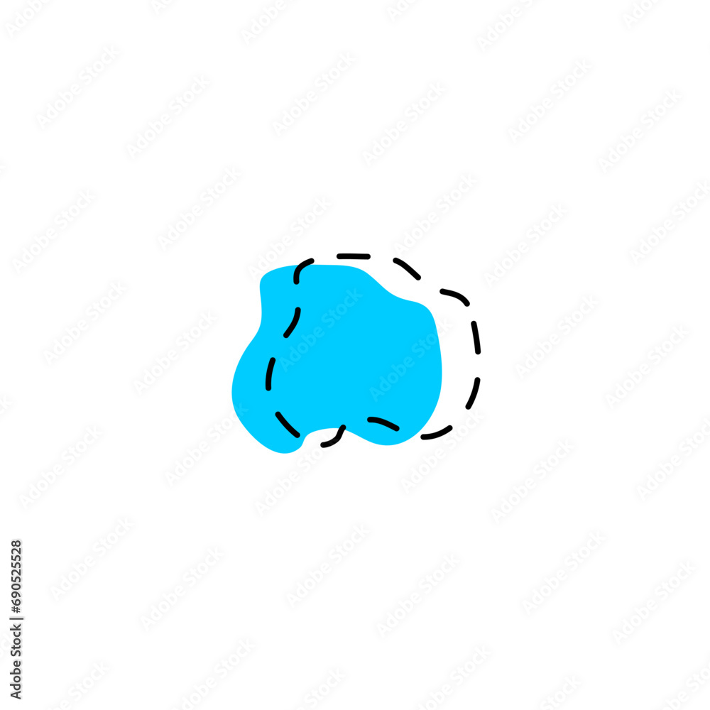 set blob hand draw element set graphic set blob hand draw element set graphic