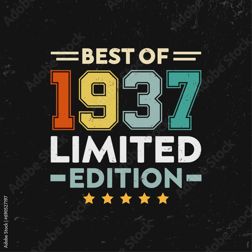 Best of 1937 Limited edition T-shirt