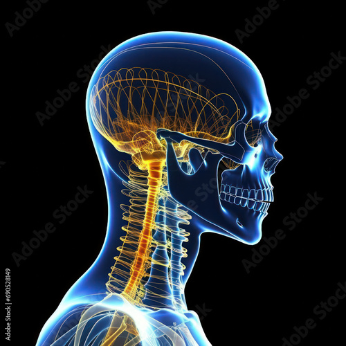A subluxation is an interference of the nervous system between the brain and the rest of the body. photo