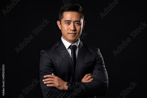 portrait of Asian businessman 