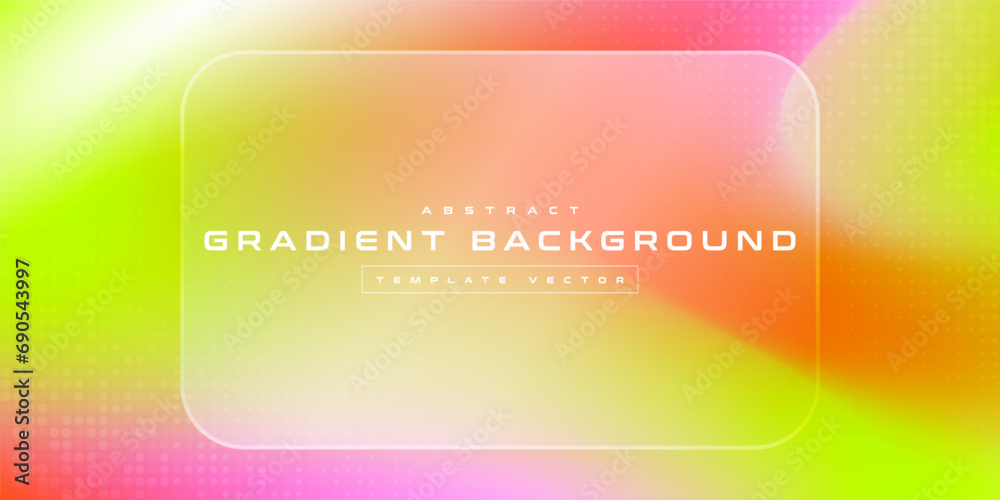 Abstract blurred colorful mesh gradient background, futuristic wallpapers branding, business card, soft pastel color, geometric line dot tech, digital cyber ai technology, presentation template vector