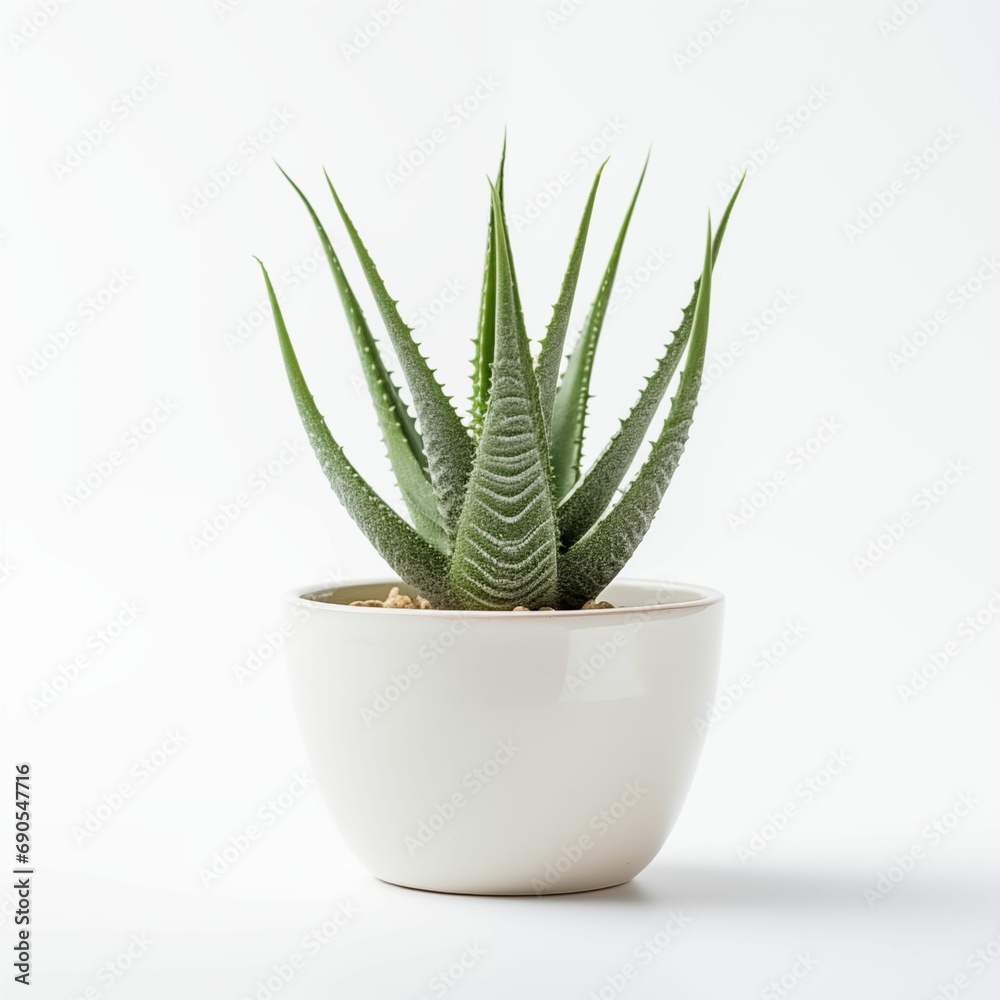aloe vera plant in pot