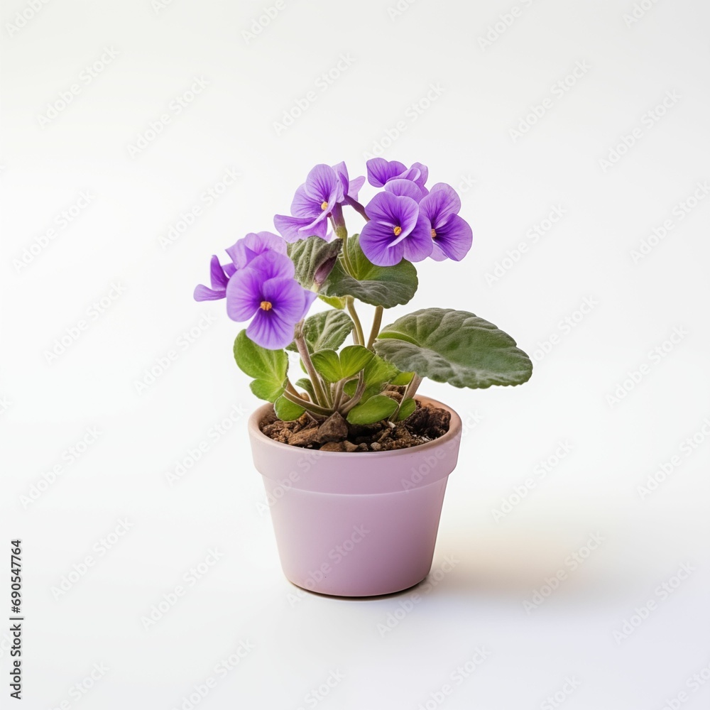 purple orchid in a pot purple orchid in a pot