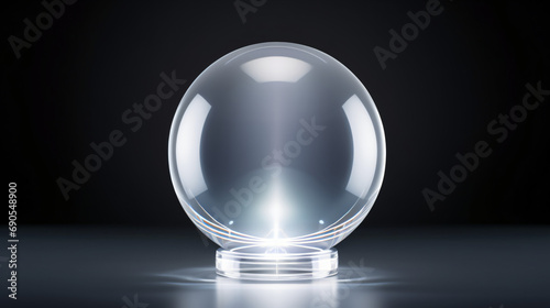 Crystal Ball isolated on white background
