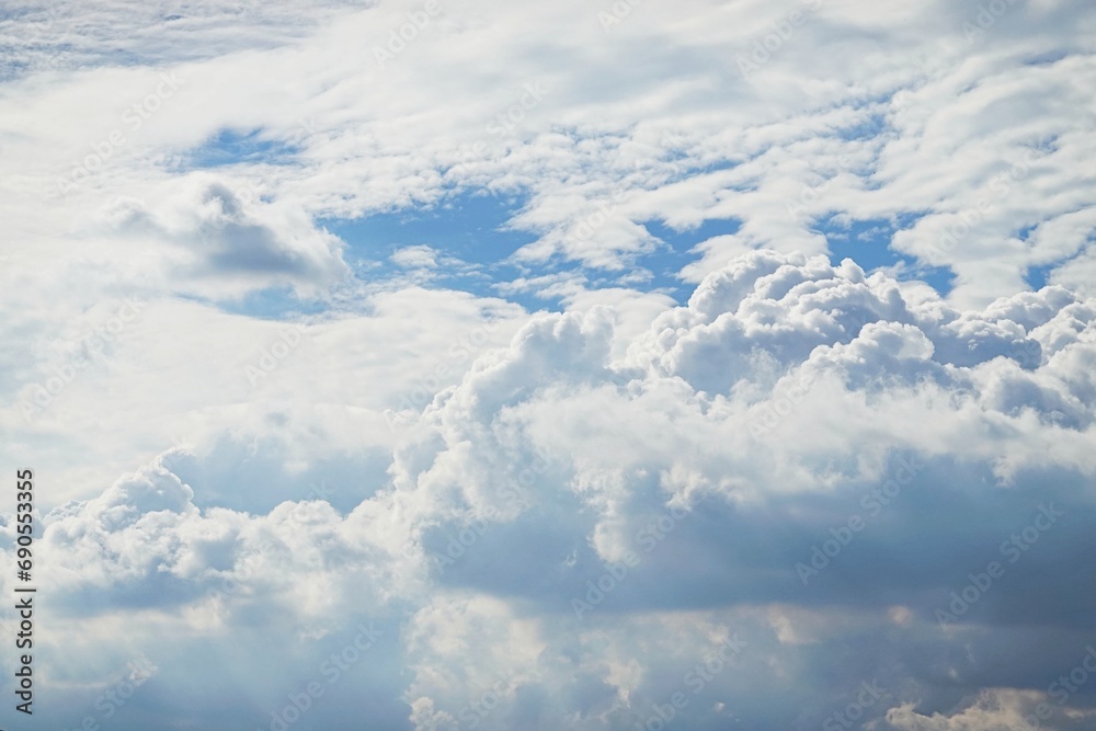 Clouds on blue sky background landscape views. Clouds on blue sky background landscape views.