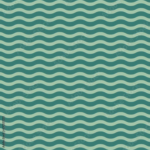 Seamless abstract background with waves. Vector illustration.