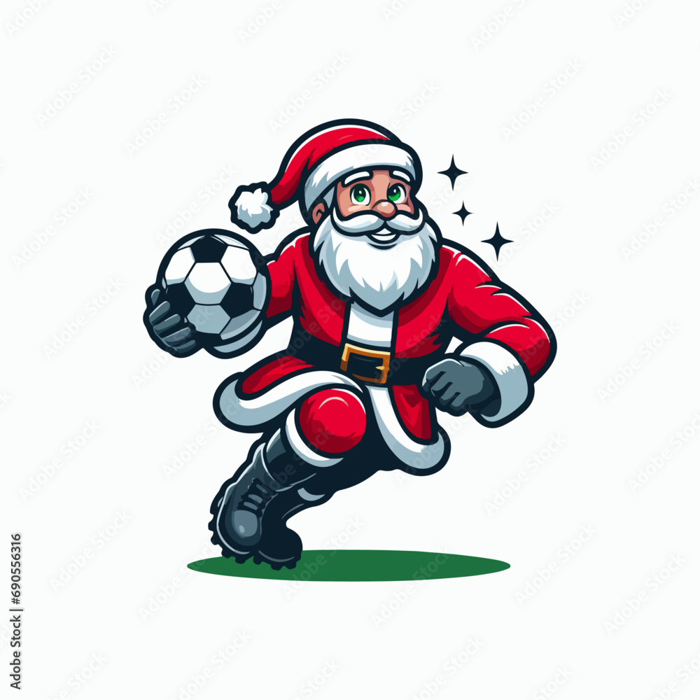 santa claus cartoon illustration of santa claus logo, santa claus playing with football logo, christmas sports, santaclaus playing, santaclaus vector logo
santa claus cartoon illustration of santa claus logo, santa claus playing with football logo, christmas sports, santaclaus playing, santaclaus vector logo
