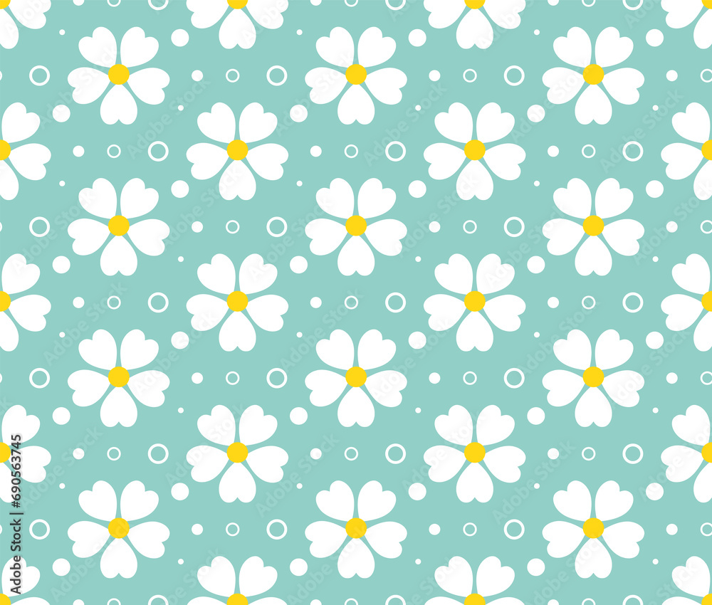 seamless pattern with flowers seamless pattern with flowers