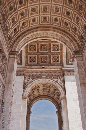 Detalles del arco del triunfo. París