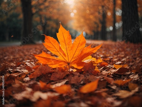 A Serene Autumn Scene