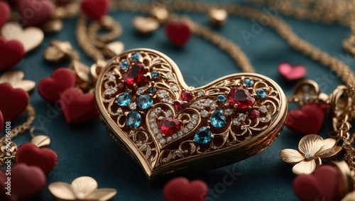 heart shaped pendant