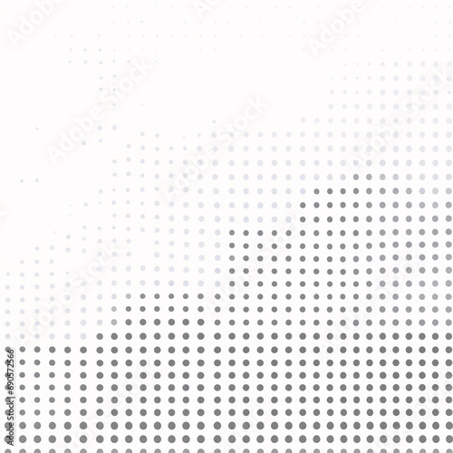 White halftone pattern