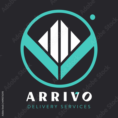 Logo for delivery services company photo