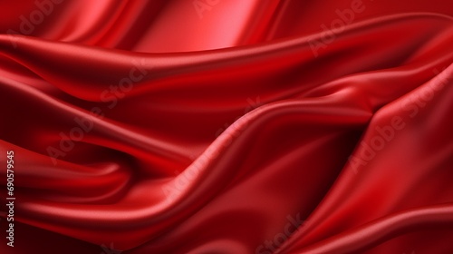 red silk background