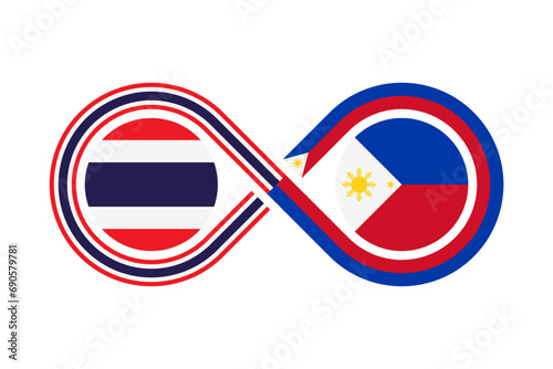 unity concept. thai and filipino language translation icon. vector illustration isolated on white background Free Download unity concept. thai and filipino language translation icon. vector illustration isolated on white background - GFXLoad