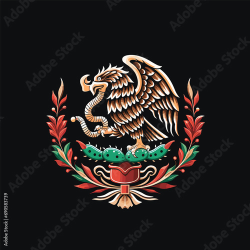 Mexican Logo For commercial use Vector Illustration