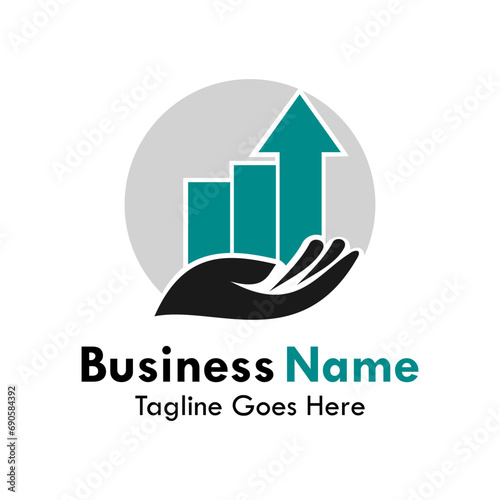 Business care design logo template illustration