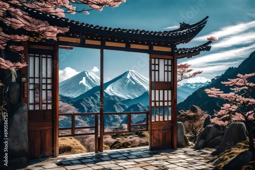 japanese temple photo
