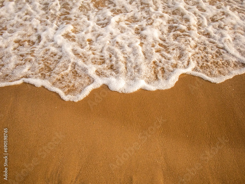 Bonito atardecer en la playa