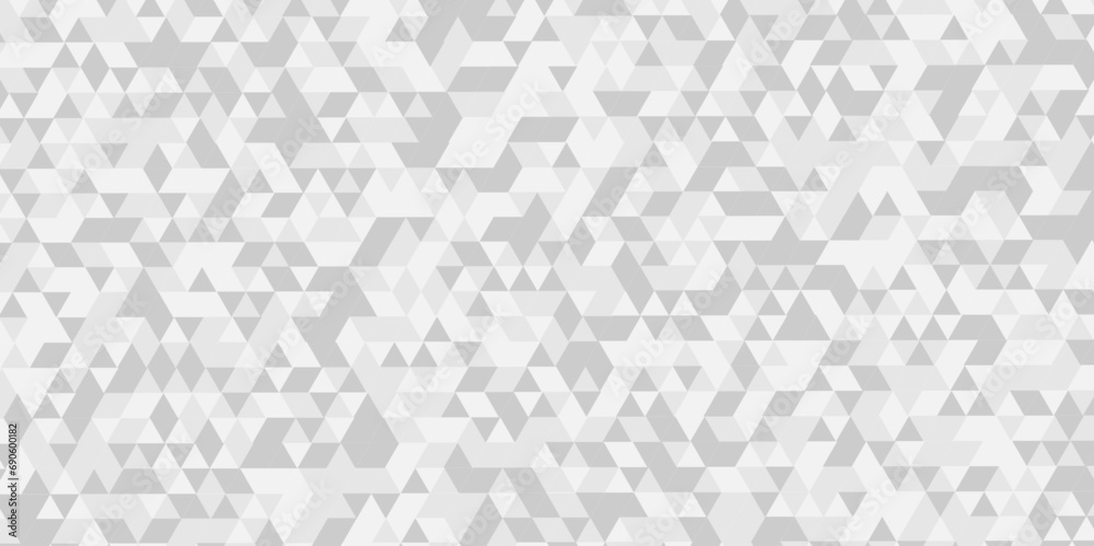 Seamless geometric pattern square shapes low polygon backdrop background. Abstract geometric wall tile and metal cube background triangle wallpaper. Gray and black polygonal background. - obrazy, fototapety, plakaty 