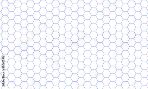 Fototapeta Naklejka Na Ścianę i Meble -  Abstract seamless hexagon pattern background. Abstract hexagon technology design background. Vector Illustration.